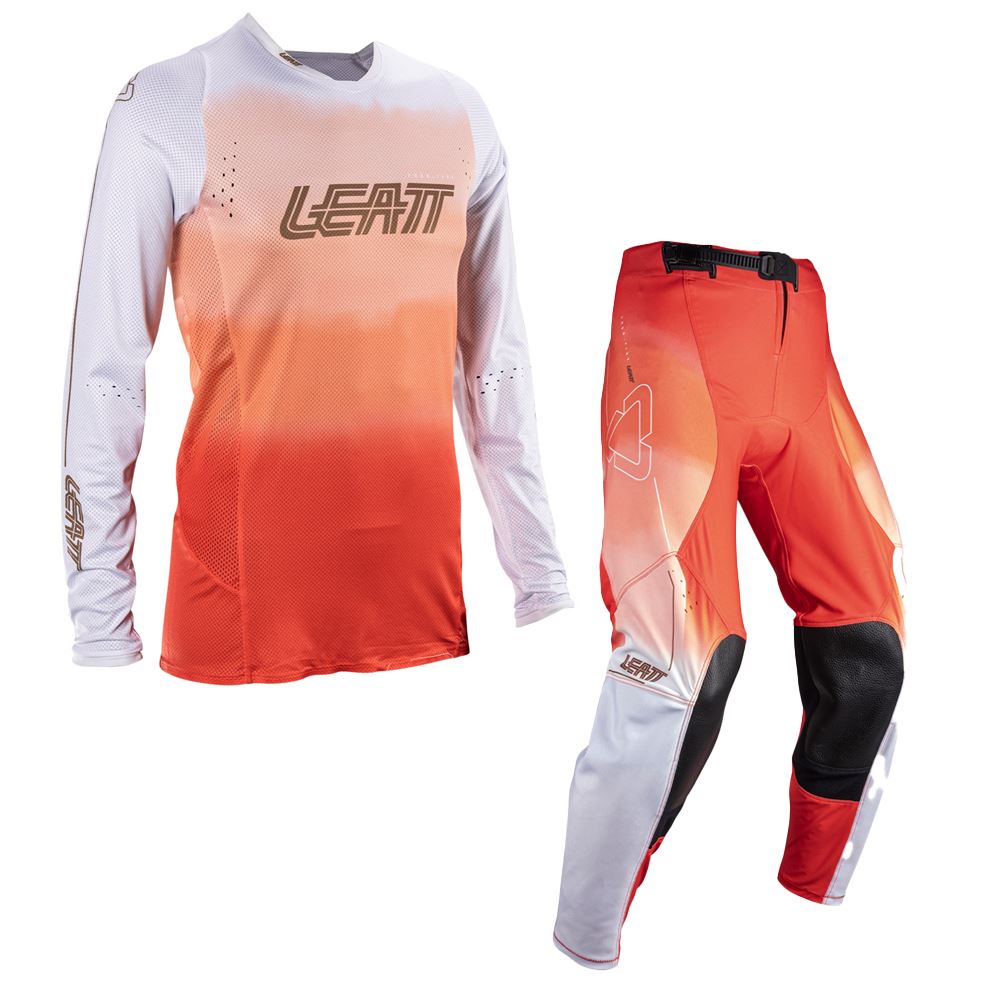 Leatt 2026 Motocross Combo Kit Womens 4.5 Lite Coral Pink